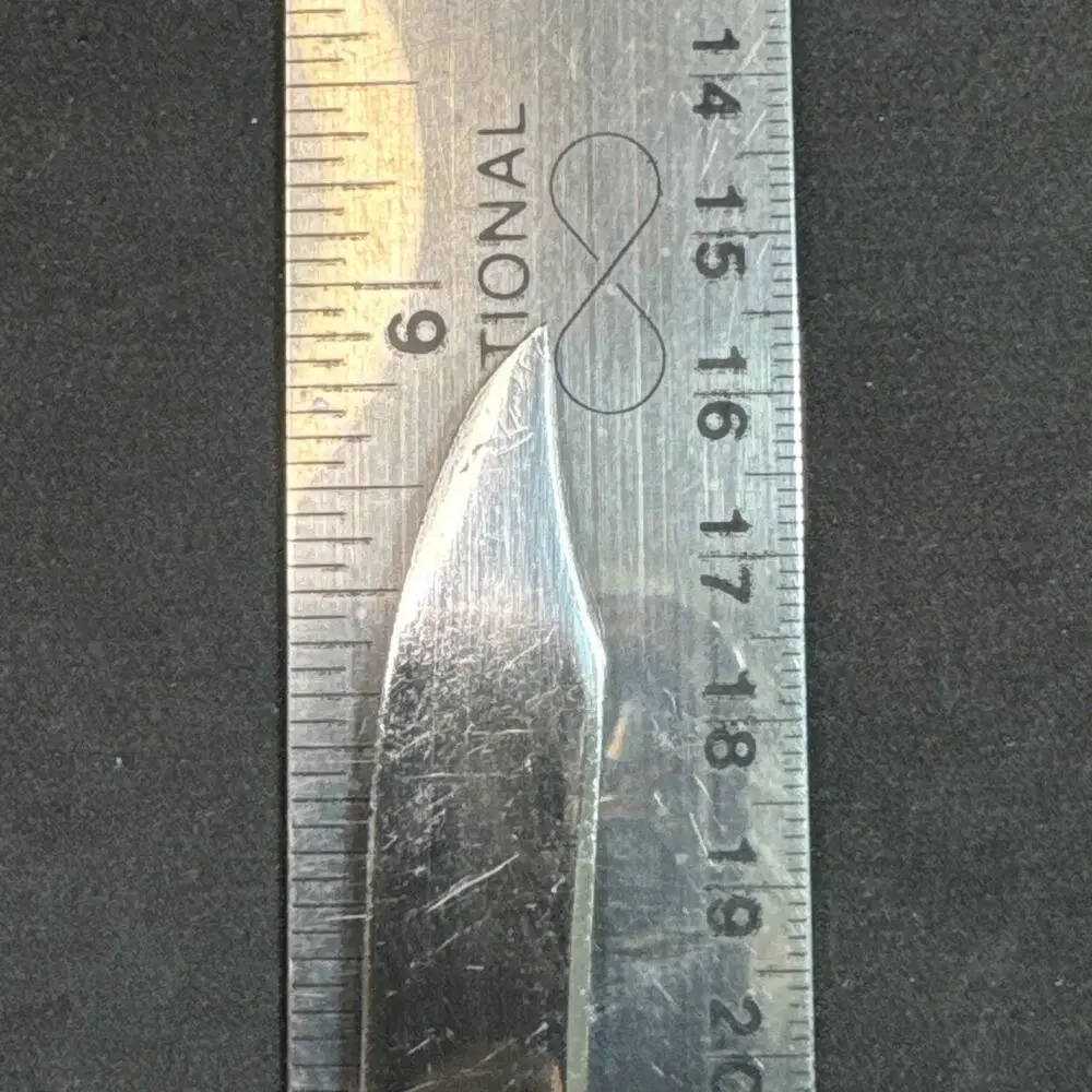 Six Mother Of Pearl and Sterling Silver Fruit Knives